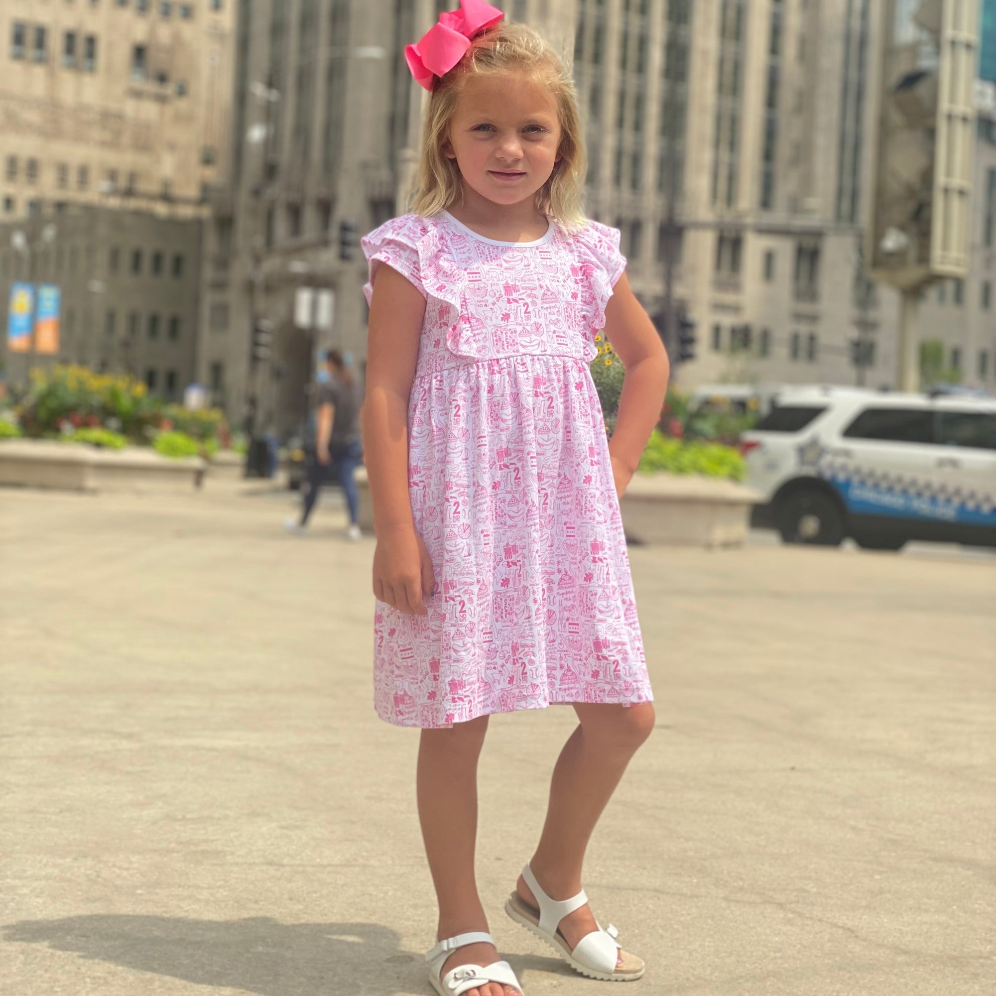 Joy Street Kids Chicago Lily Dress, pink